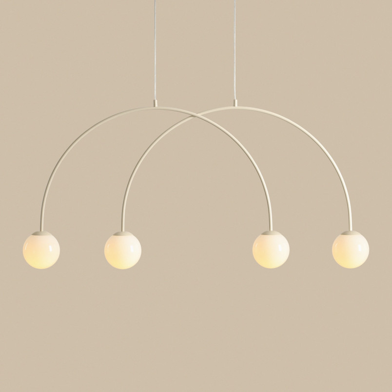 Lampa Wisząca Una 4 Cream S Aldex
