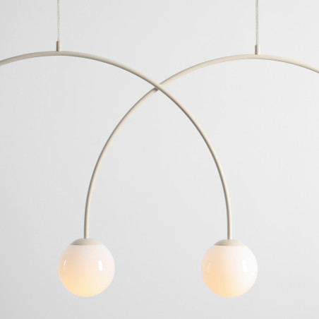 Lampa Wisząca Una 4 Cream L Aldex