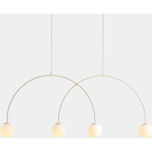 Lampa Wisząca Una 4 Cream L Aldex