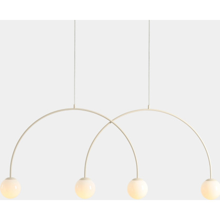 Lampa Wisząca Una 4 Cream L Aldex