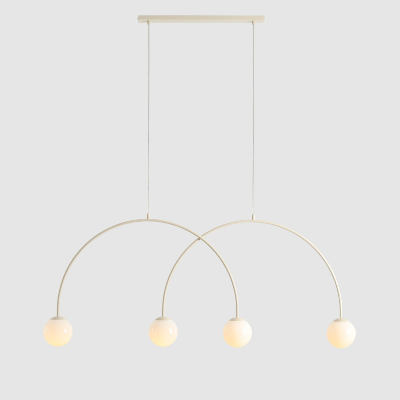 Lampa Wisząca Una 4 Cream L Aldex