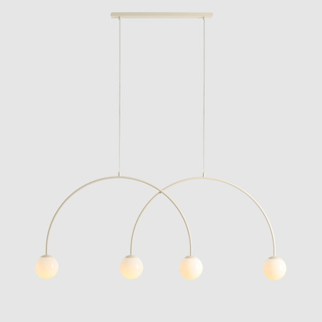 Lampa Wisząca Una 4 Cream L Aldex