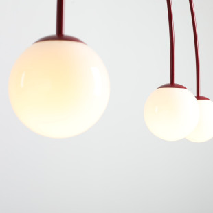 Lampa Wisząca Una 4 Red Wine S Aldex