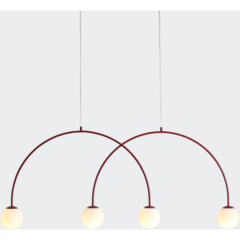 Lampa Wisząca Una 4 Red Wine L Aldex