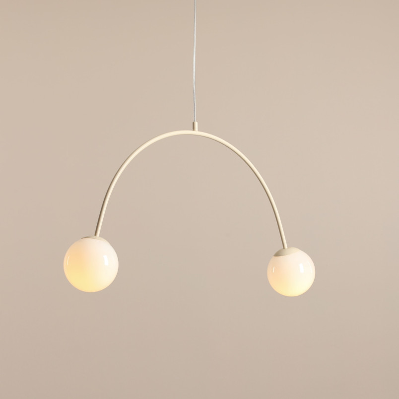 Lampa Wisząca Una 2 Cream Aldex