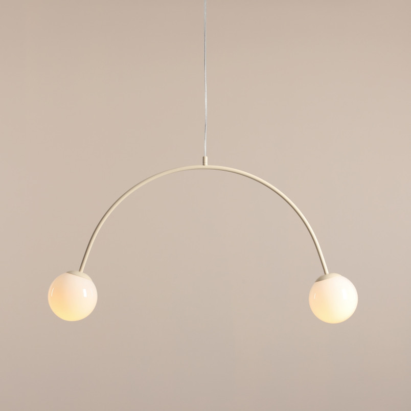 Lampa Wisząca Una 2 Cream Aldex