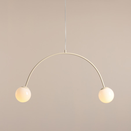 Lampa Wisząca Una 2 Cream Aldex