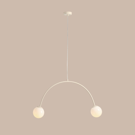Lampa Wisząca Una 2 Cream Aldex