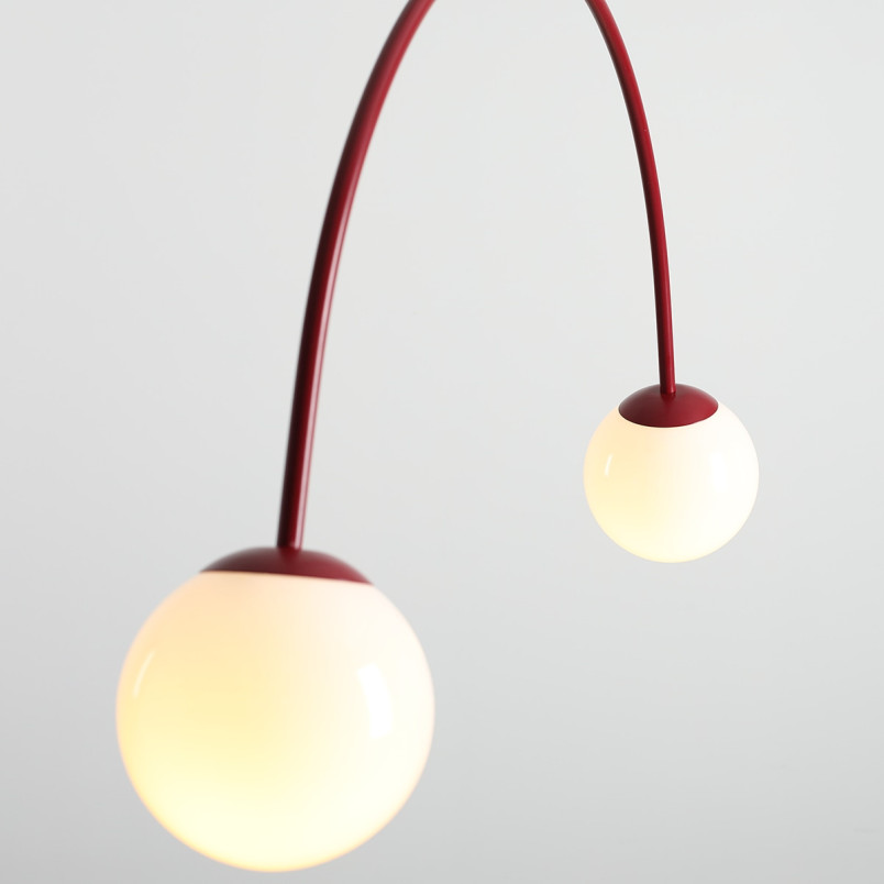 Lampa Wisząca Una 2 Red Wine Aldex