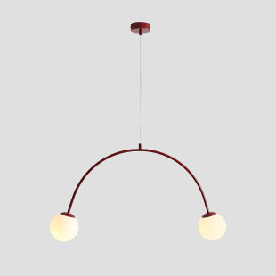 Lampa Wisząca Una 2 Red Wine Aldex