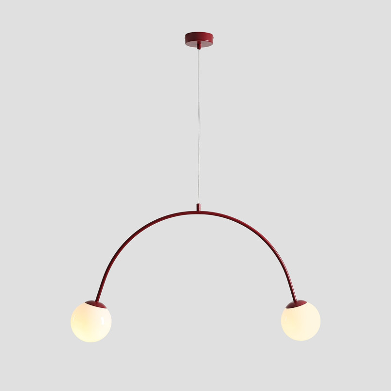Lampa Wisząca Una 2 Red Wine Aldex