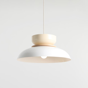 Lampa Wisząca Aldo Light White Gloss + Cream (47+ 23+ Wood) Aldex