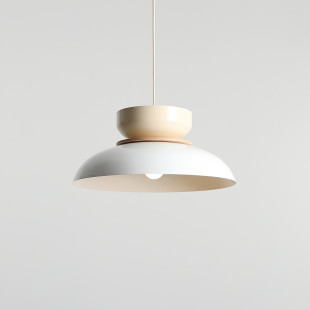 Lampa Wisząca Aldo Light White Gloss + Cream (47+ 23+ Wood) Aldex