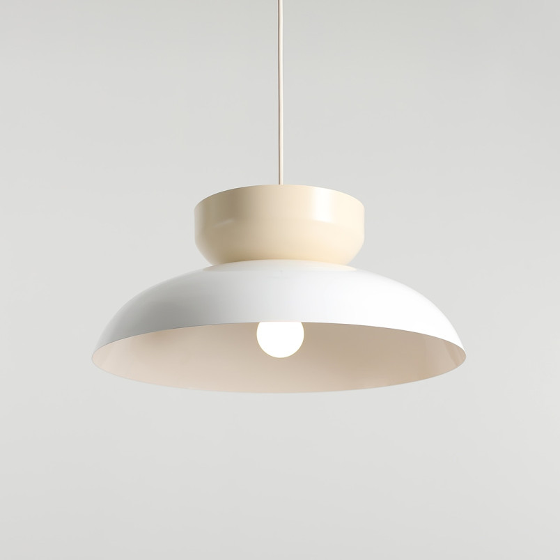 Lampa Wisząca Aldo Light White Gloss + Cream (47+ 23+ Wood) Aldex
