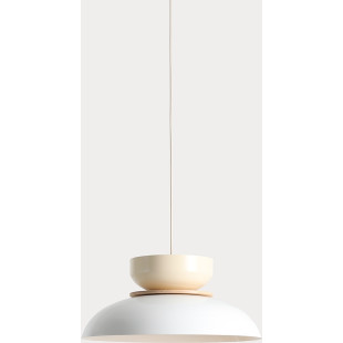 Lampa Wisząca Aldo Light White Gloss + Cream (47+ 23+ Wood) Aldex
