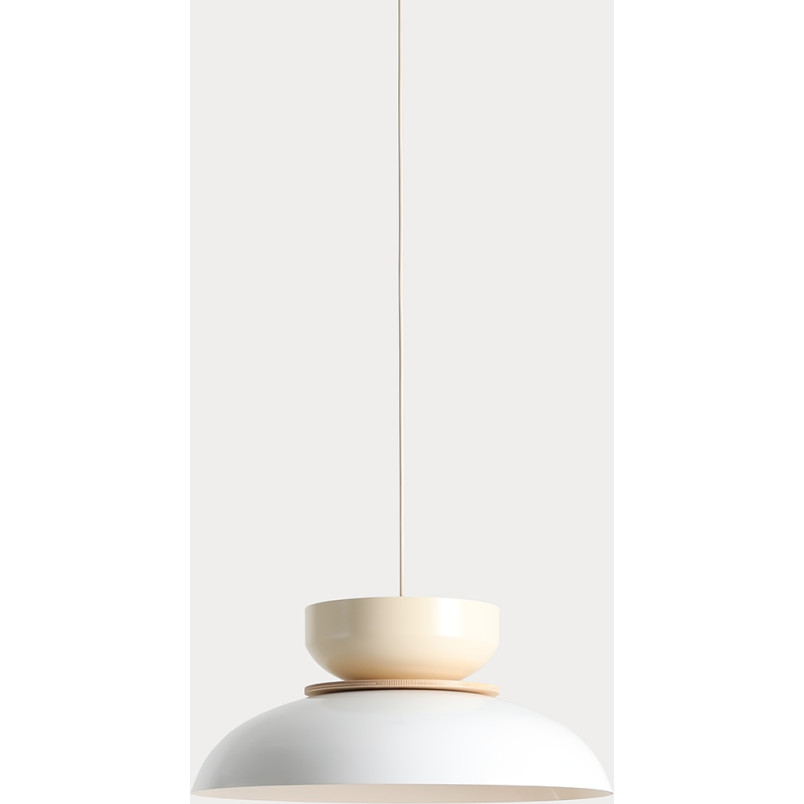 Lampa Wisząca Aldo Light White Gloss + Cream (47+ 23+ Wood) Aldex