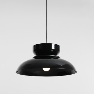 Lampa Wisząca Aldo Dark Black Gloss (47+ 23+ Wood) Aldex