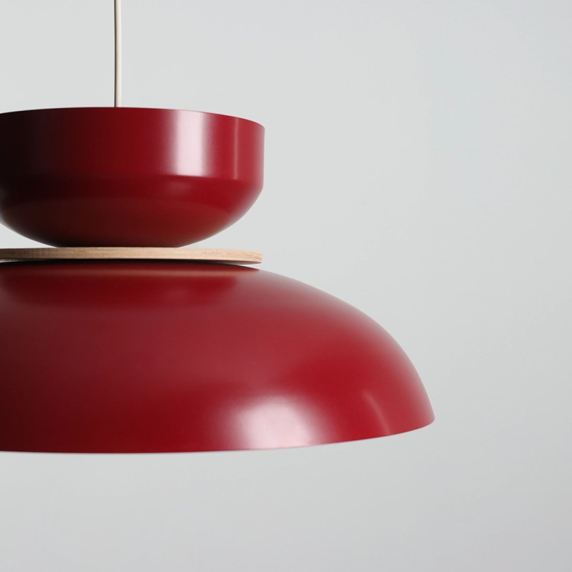 Lampa Wisząca Aldo Light Red Wine (47+ 23 + Wood) Aldex