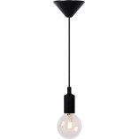 Lampa wisząca czarna Lucide - Styl i funkcjonalność