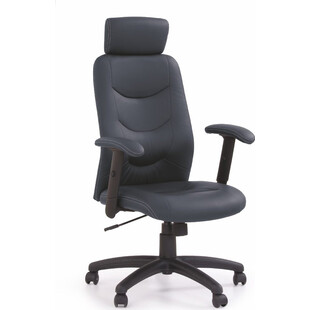 Fotel gabinetowy Stilo Halmar | Czarny, Regulowany