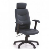 Fotel gabinetowy Stilo Halmar | Czarny, Regulowany