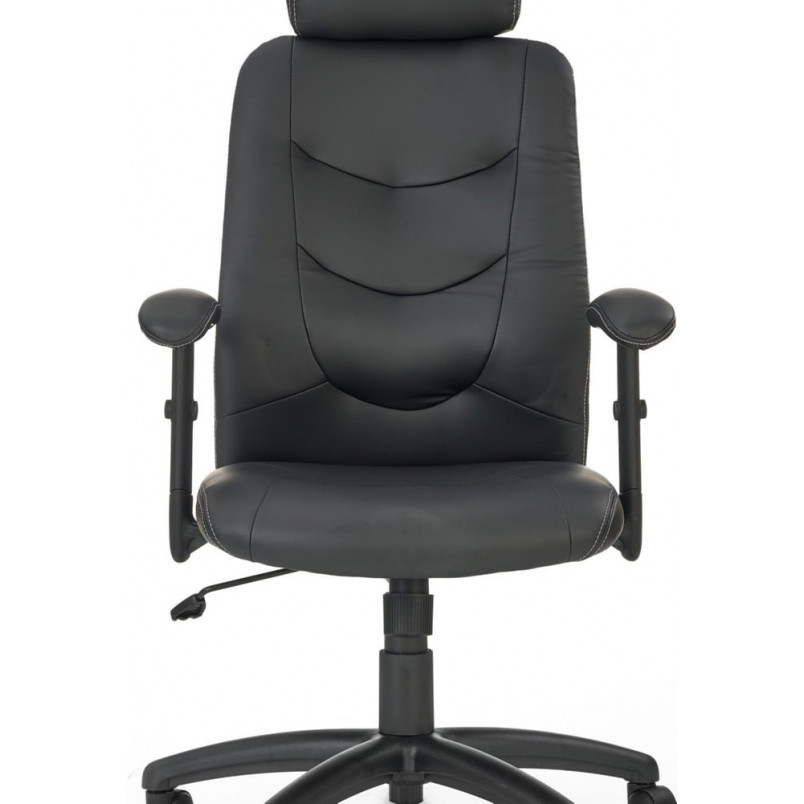 Fotel gabinetowy Stilo Halmar | Czarny, Regulowany