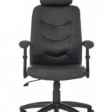 Fotel gabinetowy Stilo Halmar | Czarny, Regulowany