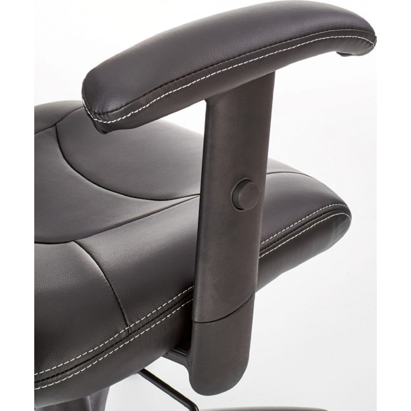 Fotel gabinetowy Stilo Halmar | Czarny, Regulowany