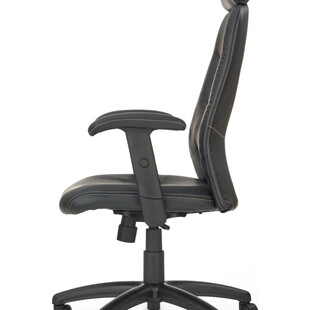 Fotel gabinetowy Stilo Halmar | Czarny, Regulowany