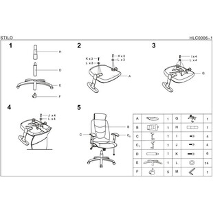 Fotel gabinetowy Stilo Halmar | Czarny, Regulowany