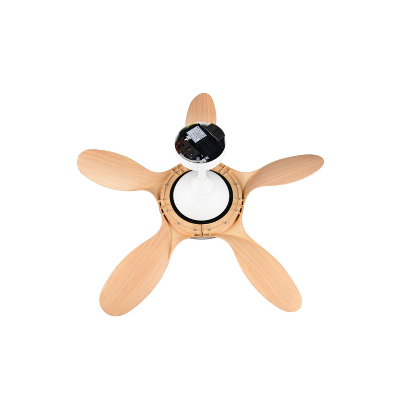 Lampa sufitowa z wentylatorem Flen 108cm LED 2700-6500K Reality