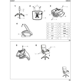 Fotel biurowy Sidney czarny Halmar | Komfort i ergonomia
