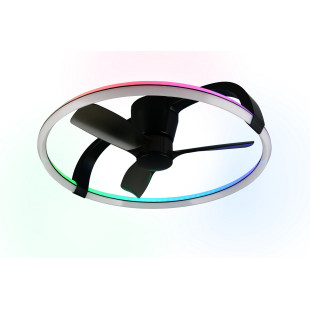 STOCKHOLM Fan incl.1x37W LED/4300Lm/2700 - 6500K ↕ 23cm/ Ø 73,5cm/  Reality