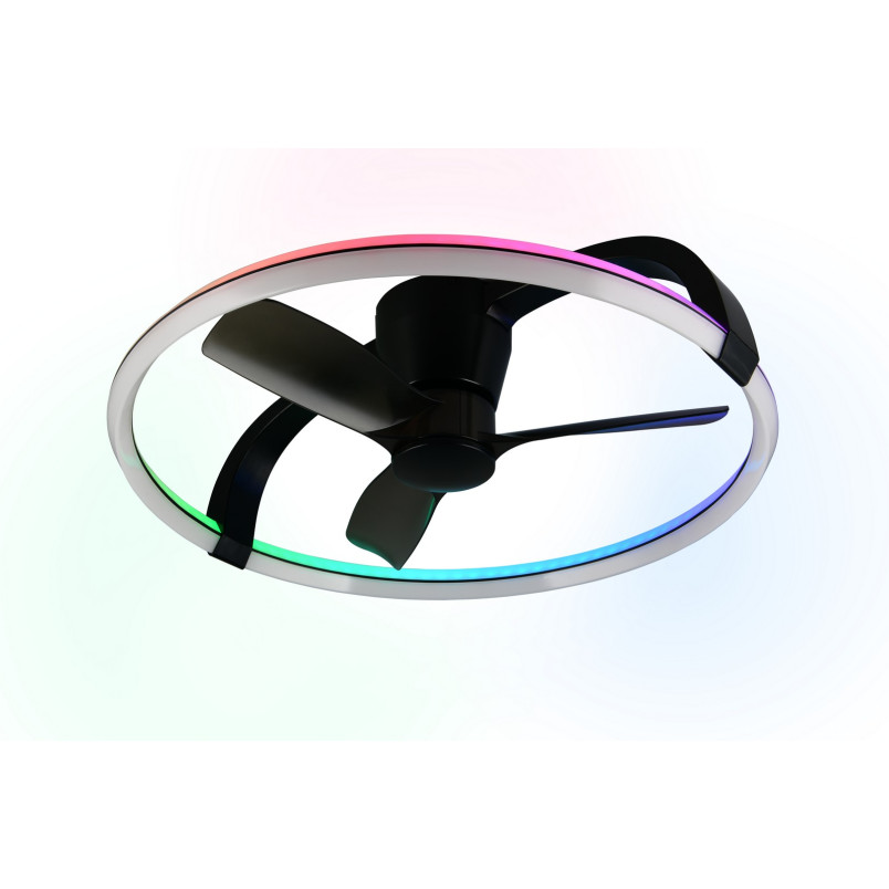 STOCKHOLM Fan incl.1x37W LED/4300Lm/2700 - 6500K ↕ 23cm/ Ø 73,5cm/  Reality
