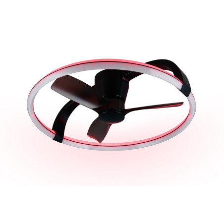 STOCKHOLM Fan incl.1x37W LED/4300Lm/2700 - 6500K ↕ 23cm/ Ø 73,5cm/  Reality