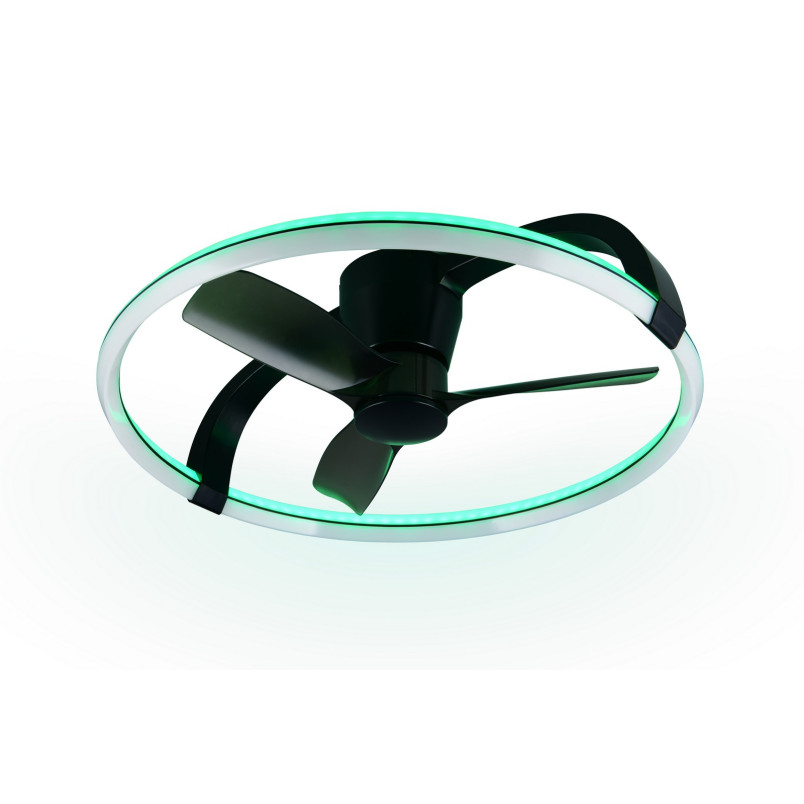 STOCKHOLM Fan incl.1x37W LED/4300Lm/2700 - 6500K ↕ 23cm/ Ø 73,5cm/  Reality