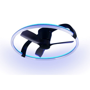STOCKHOLM Fan incl.1x37W LED/4300Lm/2700 - 6500K ↕ 23cm/ Ø 73,5cm/  Reality