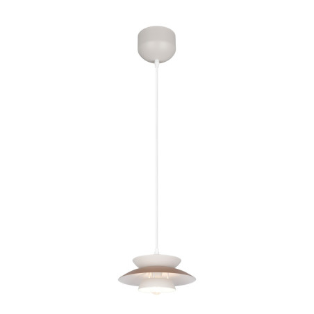 Lampa wisząca Amarila 25cm biało-brązowa Reality