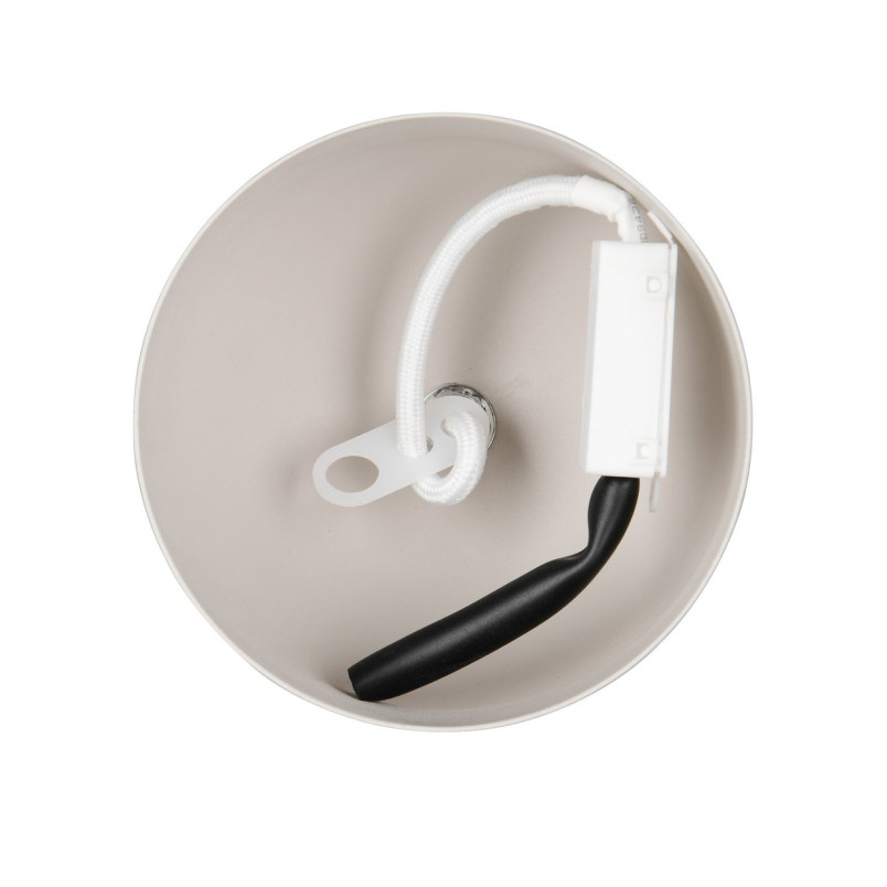 Lampa wisząca Amarila 25cm biało-brązowa Reality