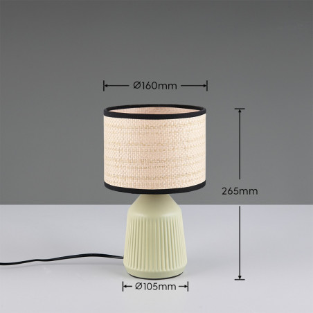 FORMENTERA Table lamp excl. 1 x E14 ↕ 26,5cm/ Ø 16cm/  Reality