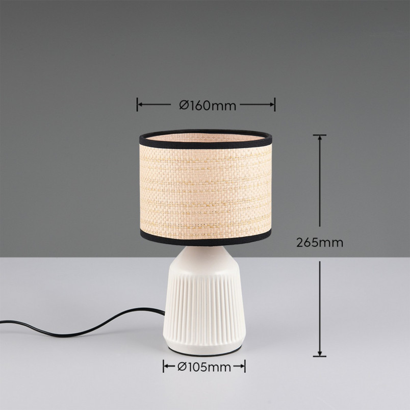 FORMENTERA Table lamp excl. 1 x E14 ↕ 26,5cm/ Ø 16cm/  Reality