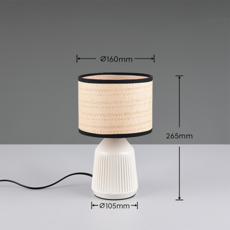 FORMENTERA Table lamp excl. 1 x E14 ↕ 26,5cm/ Ø 16cm/  Reality