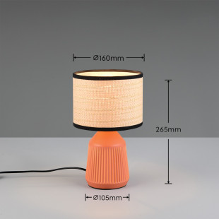FORMENTERA Table lamp excl. 1 x E14 ↕ 26,5cm/ Ø 16cm/  Reality