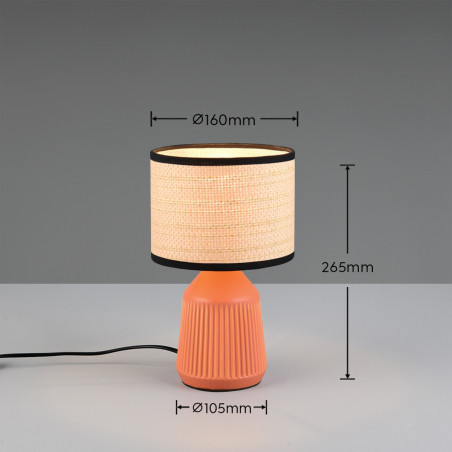 FORMENTERA Table lamp excl. 1 x E14 ↕ 26,5cm/ Ø 16cm/  Reality