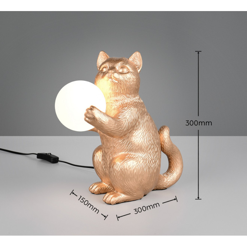 GATIO Table lamp excl.1xG9 ↕ 31cm/↔ 30cm/↗ 16cm/  Reality