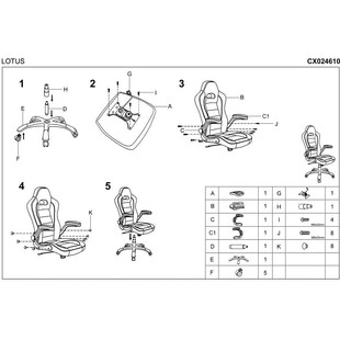 Fotel komputerowy Lotus czarny Halmar | Ergonomia i styl