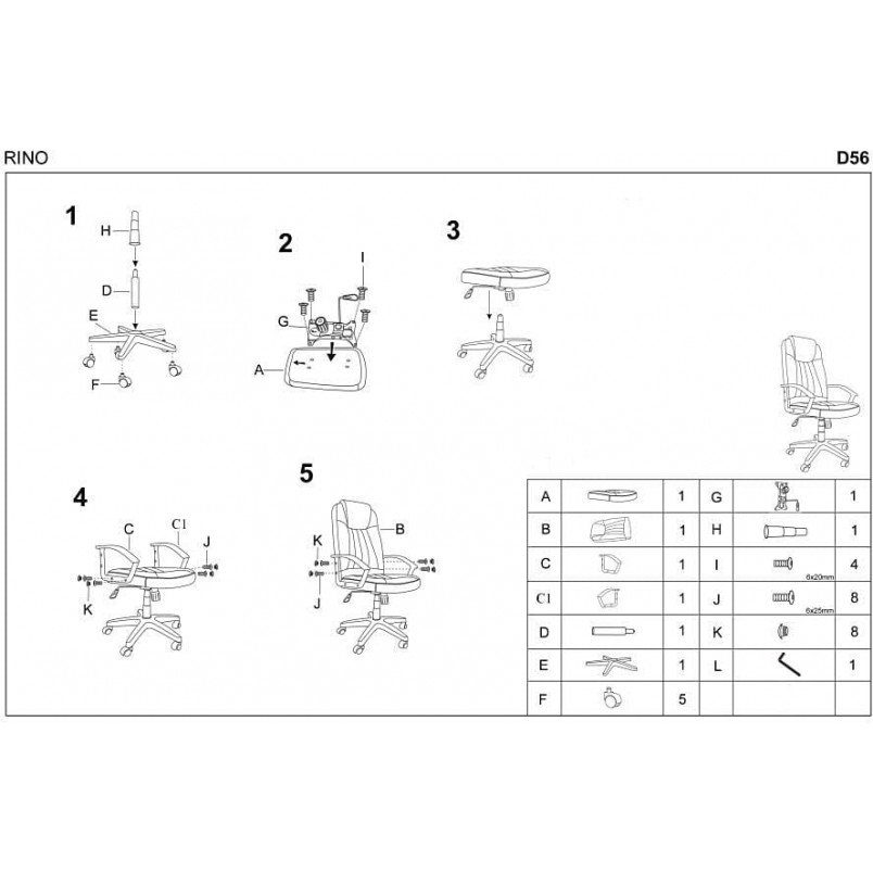 Fotel biurowy Rino Halmar - Komfort i ergonomia | Sklep mebli
