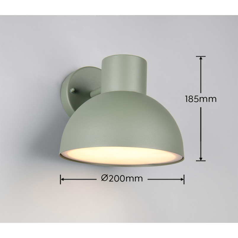 ELBE Wall lamp excl.1xE27 18,5cm/ 20cm/ 24cm/  Trio