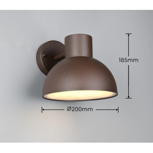 ELBE Wall lamp excl.1xE27 18,5cm/ 20cm/ 24cm/  Trio