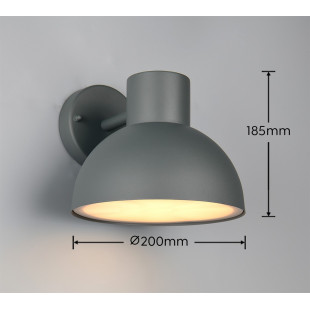 ELBE Wall lamp excl.1xE27 18,5cm/ 20cm/ 24cm/  Trio